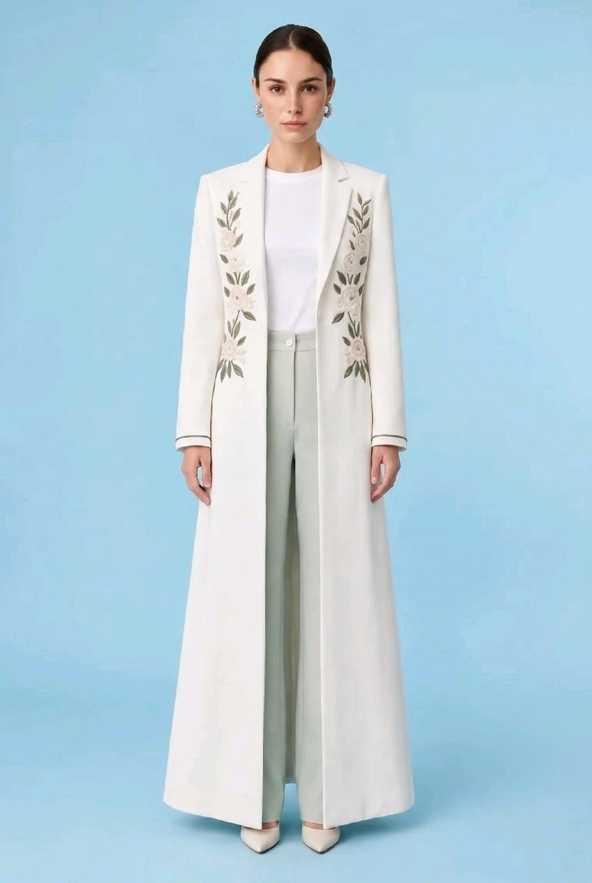 Roselle in White
