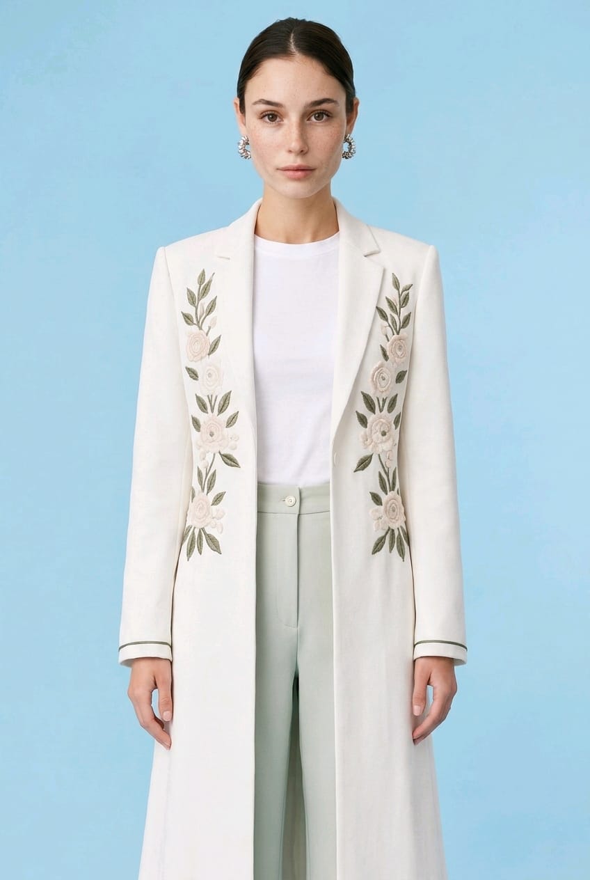 Roselle in White